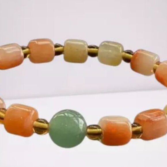 NWT 8mm Certified Natural Jade Round Beads Bracelet. Fashion Charm‎ Bracelet. - Picture 7 of 16